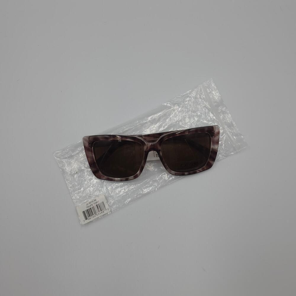 Joe’s Jeans Tortoise Shell Sunglasses in Taupe Tort